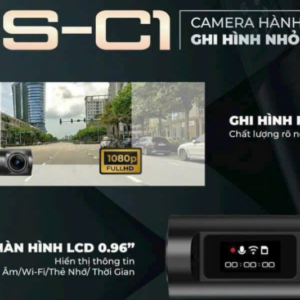 Góc quay rộng, bao toàn cảnh với camera hành trình Vietmap C1