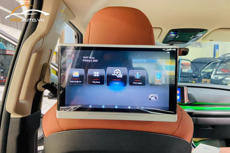  Màn hình gối đầu cho xe Mitsubishi Xpander
