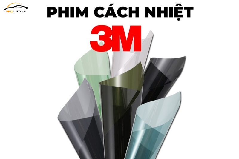  Phim cách nhiệt 3M - Top 10 phim cách nhiệt ô tô tốt nhất 2025
