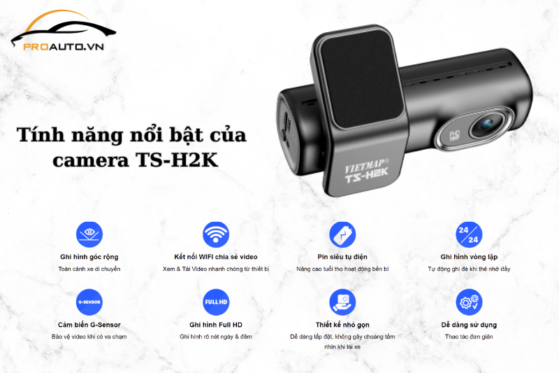 Tính năng nổi bật của sản phẩm camera TS-H2K