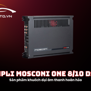 Ampli Mosconi One 8/10 DSP - Sản phẩm khuếch đại âm thanh hoàn hảo