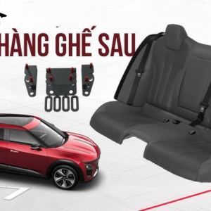 Bộ sản phẩm độ ngả ghế băng sau cho Vinfast VF7 bao gồm?