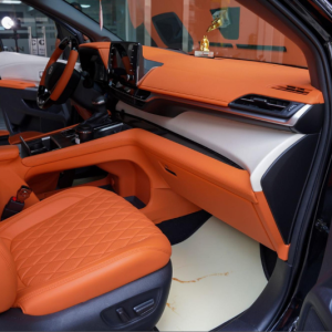 Bọc da ghế xe Volvo EC40 vị trí taplo