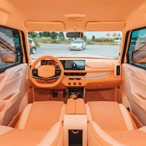 Bọc ghế da cho Vinfast VF3 bản cam mạnh hút