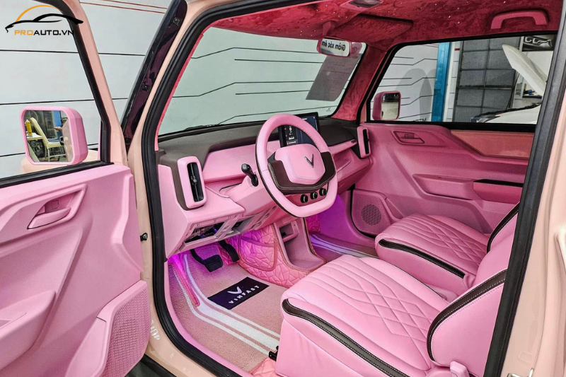 Bọc ghế da cho Vinfast VF3 - Bảng giá và kinh nghiệm mới nhất