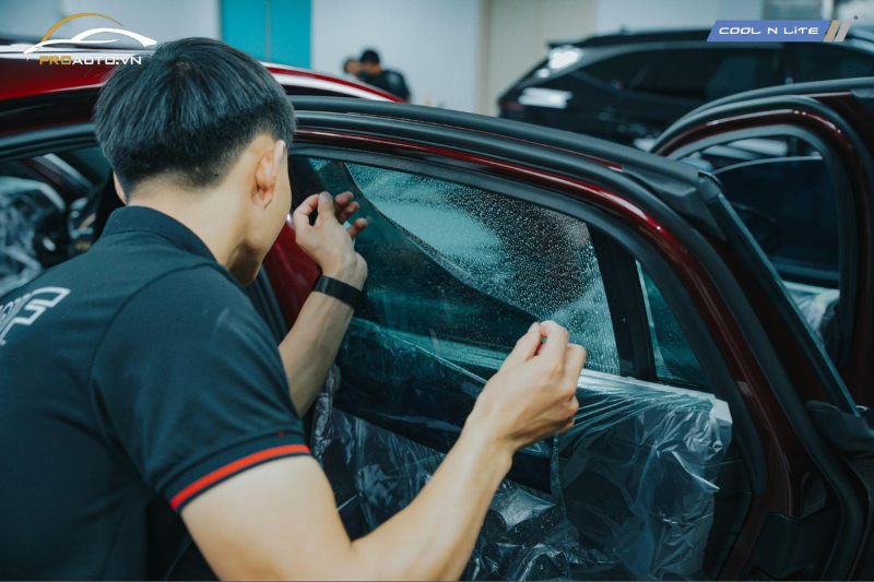 Dán phim cách nhiệt xe Lexus GX550 2024 thương hiệu Cool N Lite