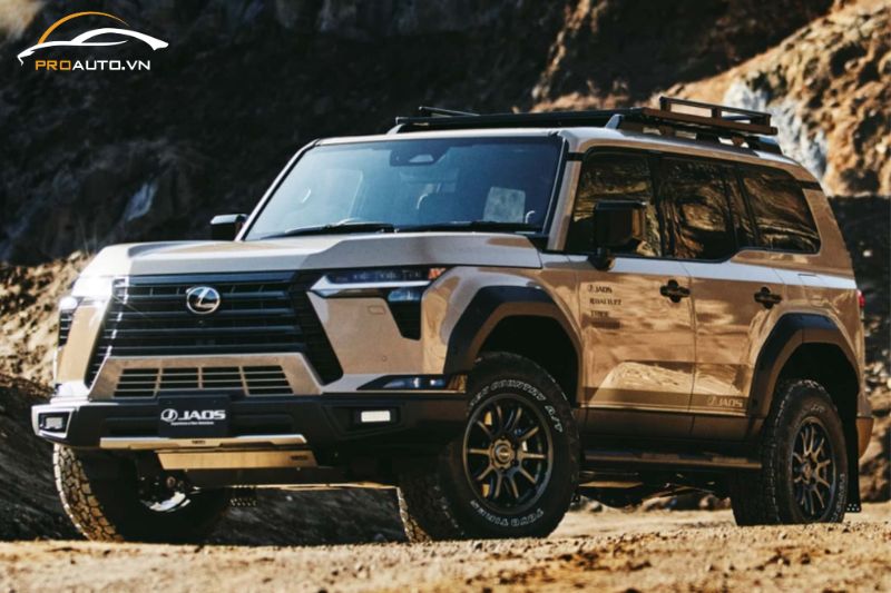 Dán PPF cho Lexus GX550 - Bảo vệ xe toàn diện