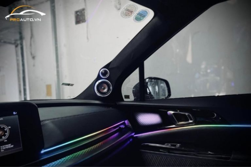 Độ led nội thất - Phụ kiện đồ chơi xe KIA Tasman 2025 chính hãng