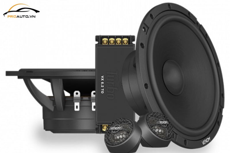 Loa 2 way VX6.2 TO - Độ loa xe Kia Tasman 2025
