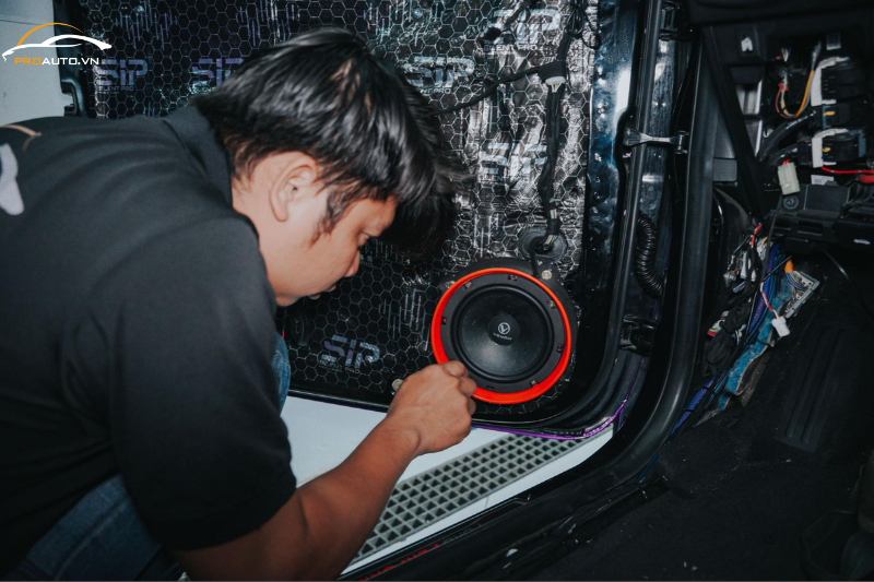 Nâng cấp âm thanh - Phụ kiện đồ chơi xe Ford Ranger 2025 chính hãng