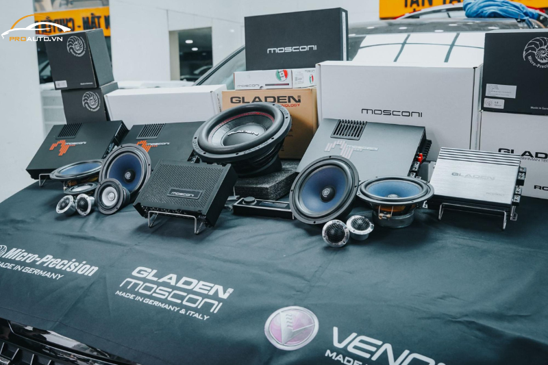 Nâng cấp âm thanh - Phụ kiện đồ chơi xe KIA Tasman 2025 chính hãng