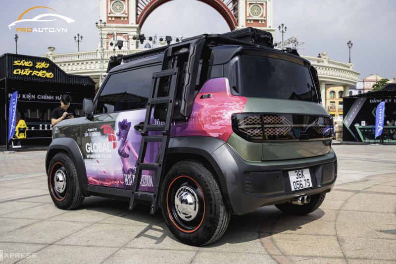 Nâng cấp baga mui và cầu thang trên Vinfast VF3