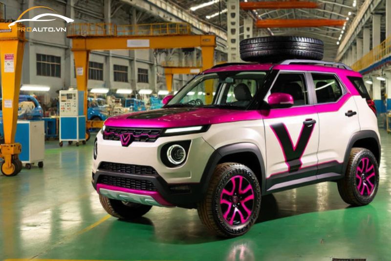 Nâng cấp phụ kiện cho Vinfast VF3 cực chất 