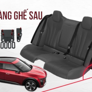 Ngả ghế băng sau của Vinfast VF5 - Tính năng điều chỉnh nghiêng 10 độ