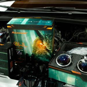 Đèn Aozoom độ bi gầm xe Volvo EC40