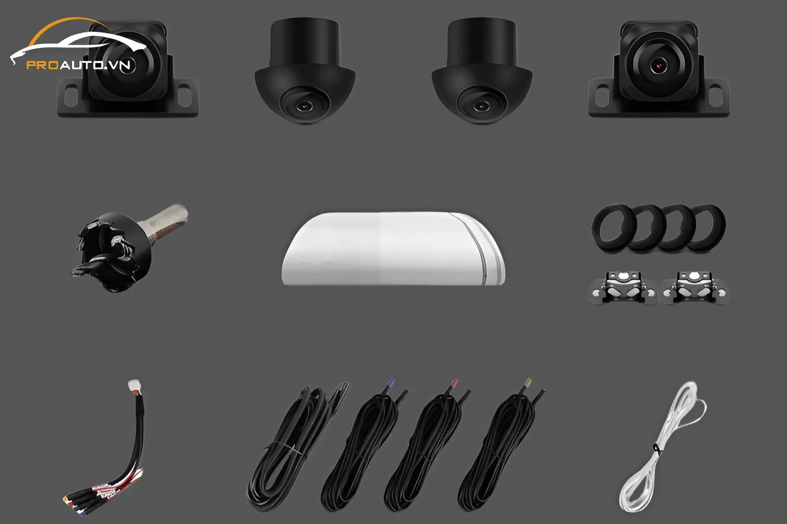 Camera 360 Teyes tích hợp công nghệ AHD chống nhiễu hoàn hảo