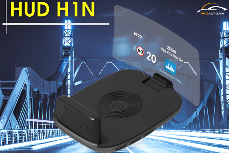 Cảnh báo giao thông từ Vietmap HUD H1N