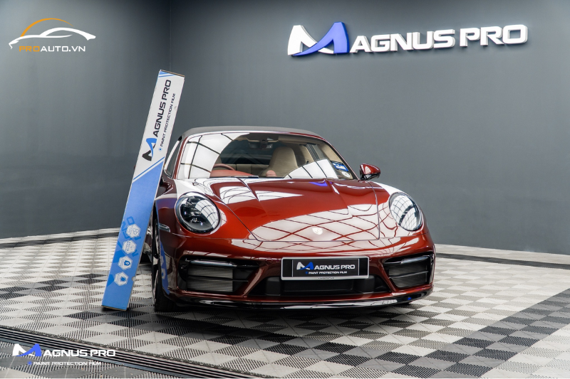 Dán  ppf xe Porsche thương hiệu Magnus Pro 