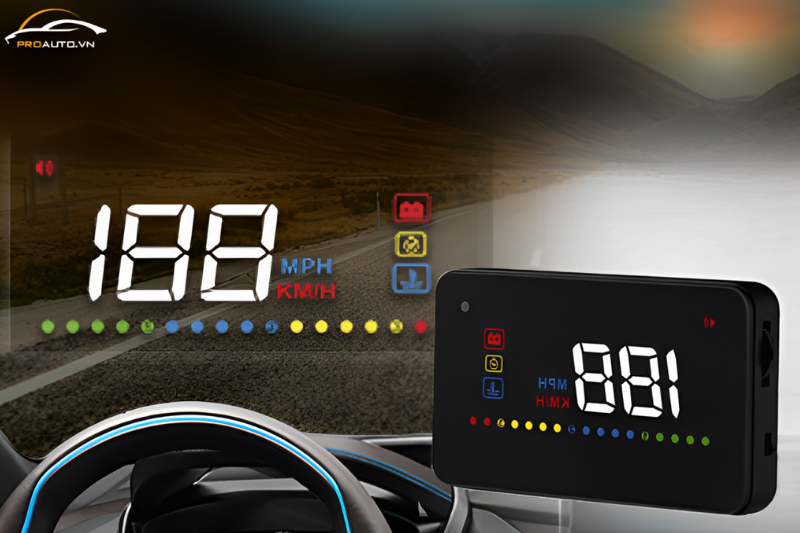 Giới thiệu Vietmap HUD V200 thương hiệu Vietmap nổi tiếng