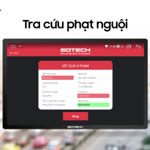 Gotech GTS4 kiểm tra phạt nguội chính xác