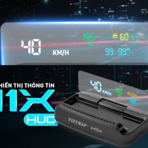 Hiển thị tốc độ di chuyển với Vietmap HUD H1X