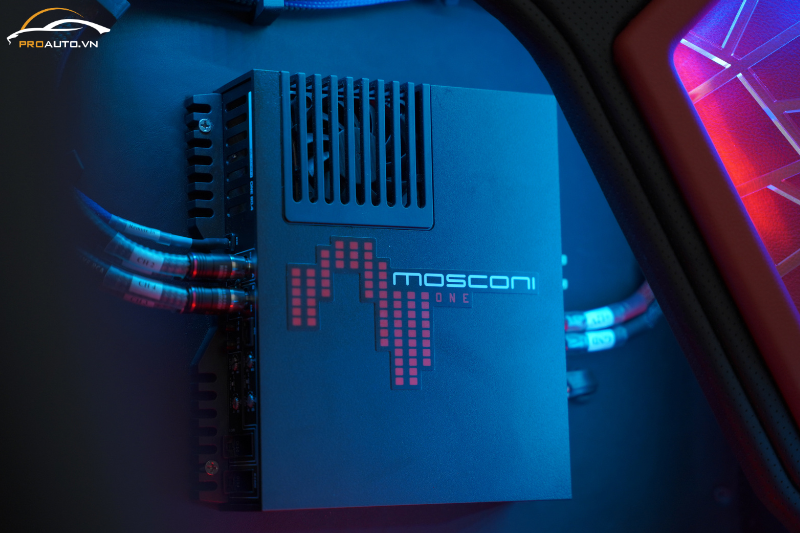 Kết hợp amply Moscini độ loa xe Nissan Navara 2025 tại PROAUTO.VN