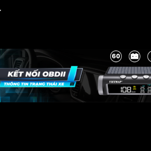Kết nối OBD II hiển thị trạng thái xe với cảm biến áp suất lốp Vietmap V2