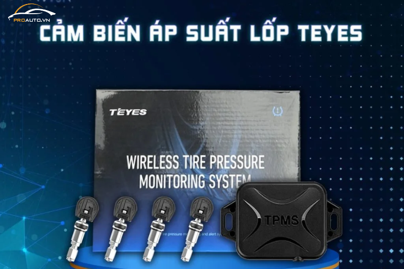 Kinh nghiệm lắp đặt cảm biến áp suất lốp gắn van trong Teyes chủ xe cần biết