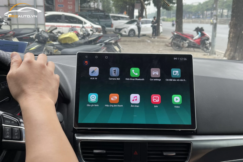 Lắp màn hình Android - Phụ kiện đồ chơi xe Mazda CX5 2025