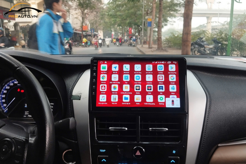 Lưu ý khi lắp đặt màn hình Gotech GTS4 thông minh cho ô tô