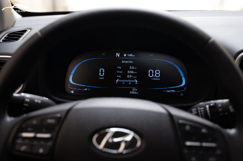 Màn hình Cluster dành cho dòng Hyundai