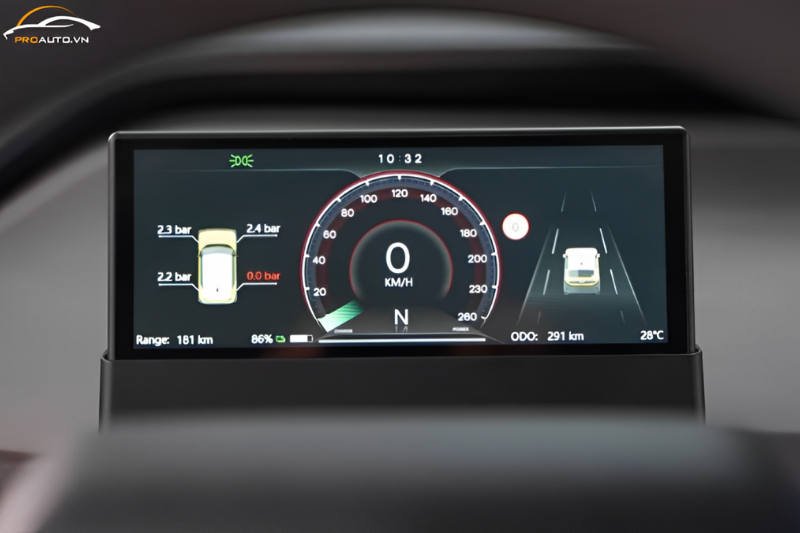 Màn hình Cluster - Nền tảng an toàn cho người lái xe