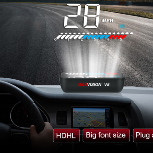 Màn hình HUD Webvision V8 với 3 chế độ hiển thị và 4 thông số