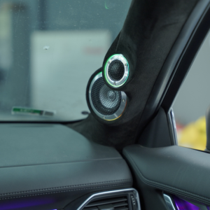 Trang bị loa 2 way độ xe Nissan Navara 2025