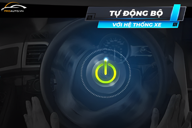 Tự đồng bộ hệ thống xe với Vietmap HUD V200