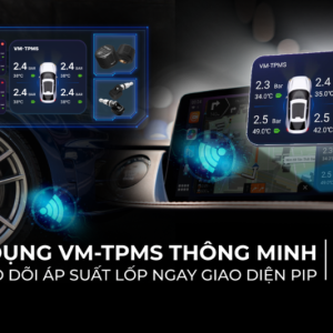 Ứng dụng bảo vệ lốp xe từ cảm biến áp suất lốp Vietmap BT10