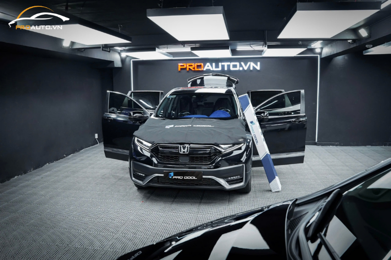 Vị trí dán các loại phim cách nhiệt ô tô đạt hiệu quả cao