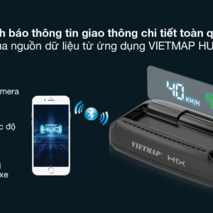 Vietmap HUD H1X cảnh báo tốc độ giới hạn