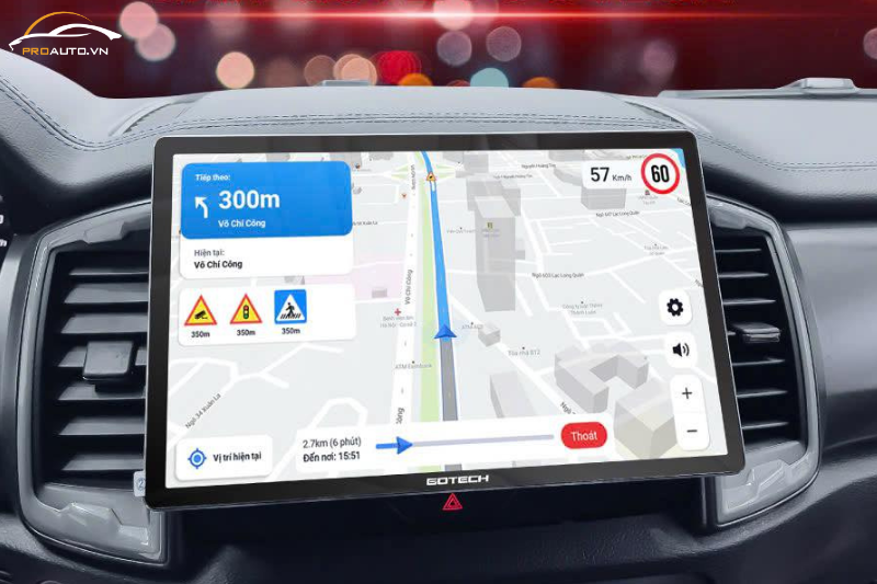 Bản đồ dẫn đường GOTECH GT11.5I tiên tiến