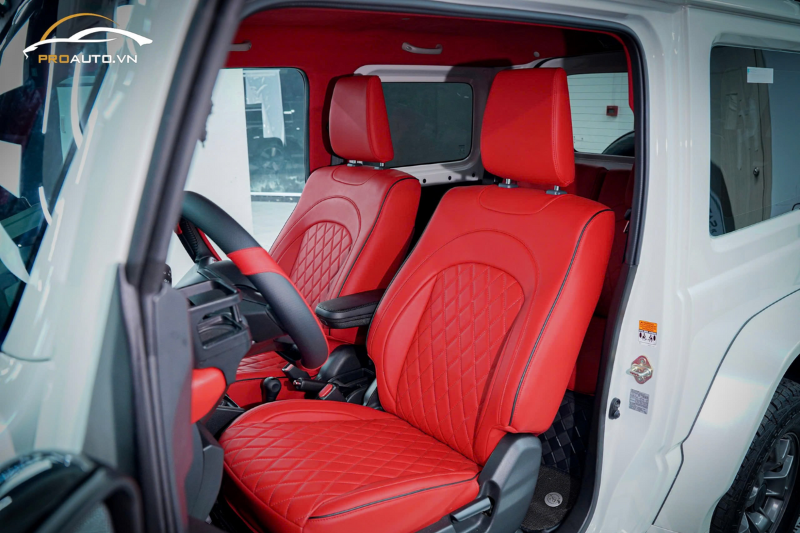 Bảng giá đổi màu nội thất xe Suzuki Jimny