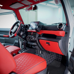 Bọc da taplo - Đổi màu nội thất xe Suzuki Jimny