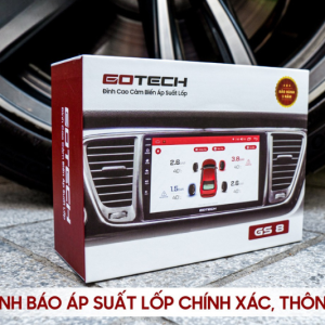Cảm biến áp suất lốp Gotech GS8 giám sát áp suất và nhiệt độ
