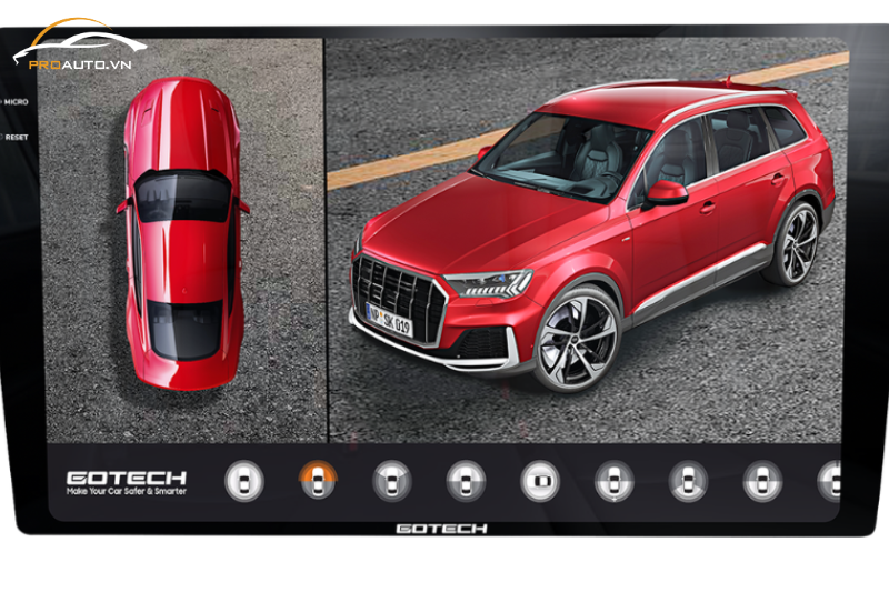 Ghi hình toàn cảnh với Gotech GT2K 360