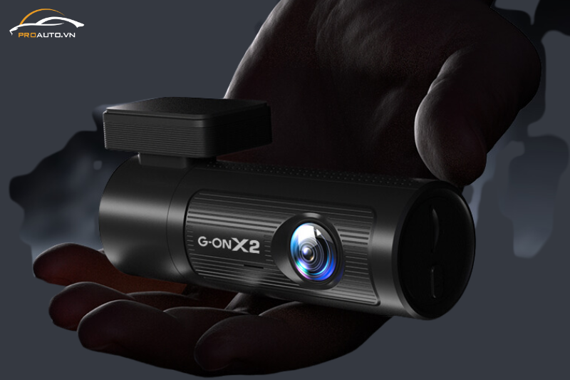 Giao diện camera hành trình MSPORT G-ON X2 hút mắt