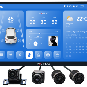 Màn hình thông minh Naviplay NVP4 tích hợp thiết bị ngoại vi