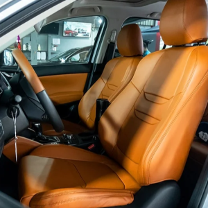 Mẫu bọc da ghế xe Mazda CX-5 2025 màu nâu