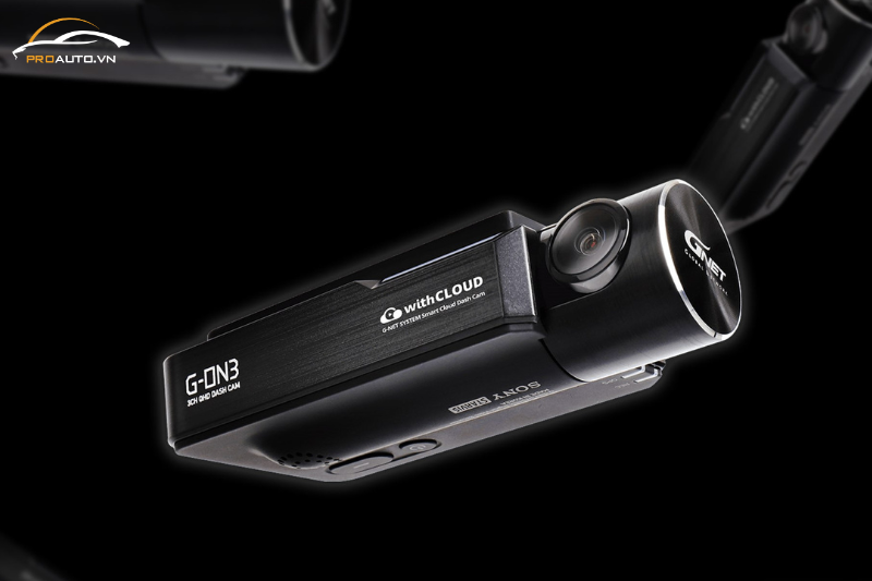 Trực tiếp camera hành trình GNET G-ON3 ghi hình khi tắt máy