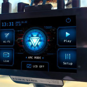 Camera hành trình GNET Iron man giám sát xe trực tiếp từ camera trước