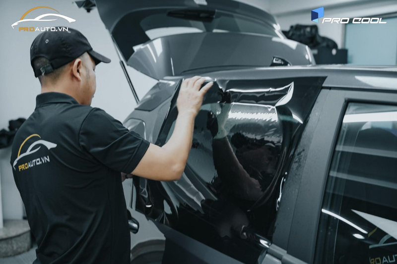 Dán phim cách nhiệt xe Vinfast VF5 thương hiệu Pro Cool