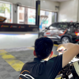 Kiểm tra hiệu suất độ đèn xe MG Cyberster